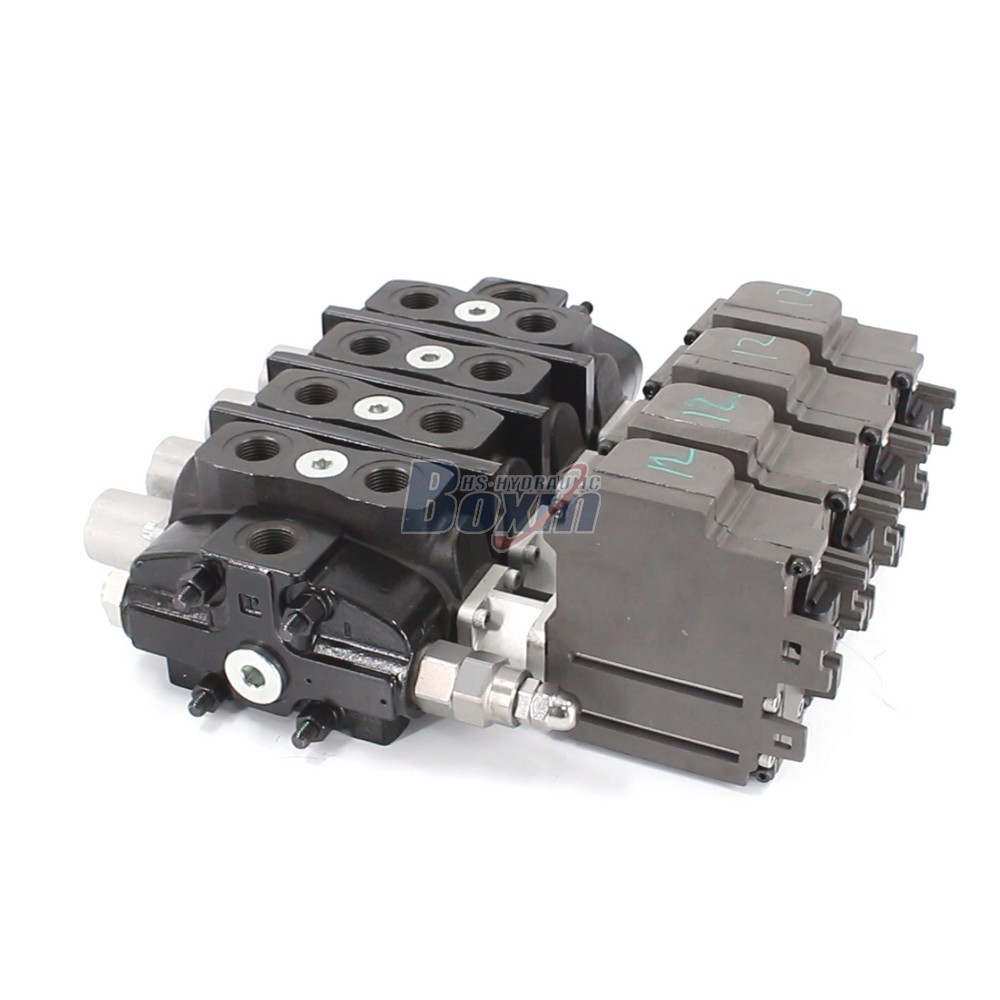 Seeking Global Distributors and Wholesalers for SD8EMA-4OT Electric Motor 4 Spool Sectional Directional Valve main image